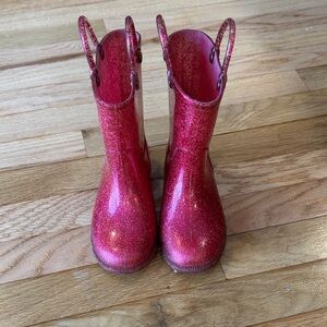 Western Chief Glittery pink Kids Rain Boots